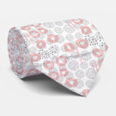 Cravate Motif de cercle de point de polka (Roulé)