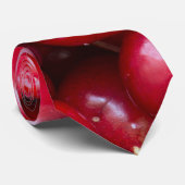 Cravate motif de cerise douce (Roulé)