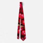 Cravate motif de cerise douce (Dos)
