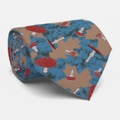 Cravate Motif de champignons de champignons mûrs (Roulé)