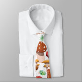 Cravate Motif de champignons mignons (Attaché)