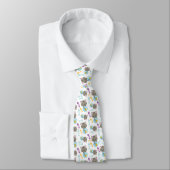 Cravate Motif De Chats, Chats Mignons, Chatons, Poisson (Attaché)