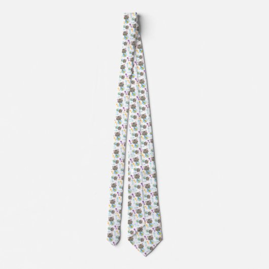 Cravate Motif De Chats, Chats Mignons, Chatons, Poisson (Dos)