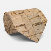 Cravate Motif de chêne-liège (Roulé)