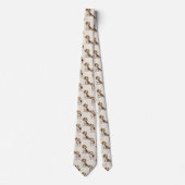 Cravate Motif de chien Beagle mignon (Devant)