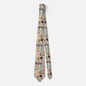 Cravate Motif de choses de hippie de Hipsterrific (Devant)
