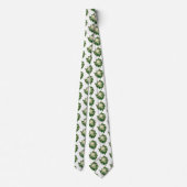 Cravate Motif de chou-fleur réutilisable (Dos)