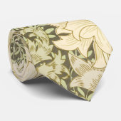 Cravate Motif de Chrysanthemum (par William Morris) (Roulé)