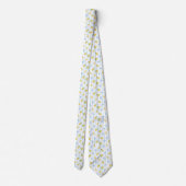 Cravate Motif de citron agrume coquette (Dos)