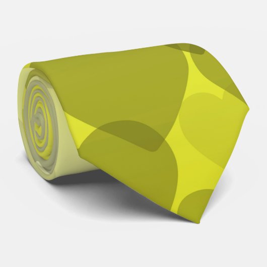 Cravate Motif de coeur 22 (Roulé)