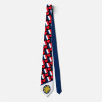Motif de coeur du drapeau français France National