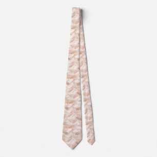 Cravate Motif de coup de pinceau abstrait