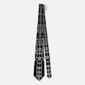 Cravate Motif de crocodile  (Devant)
