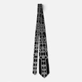 Cravate Motif de crocodile  (Dos)