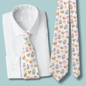 Cravate Motif de cupcake