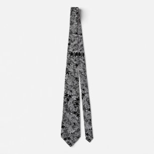 Cravate Motif de dessin de reptile monstre bizarre
