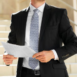 Cravate Motif de diamants bleu marine<br><div class="desc">Diamants simples et élégants sans couture motif dans une variété de couleurs parfait pour toute occasion.</div>