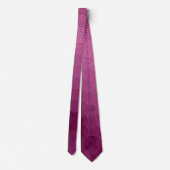 Cravate Motif de disque 02B.Gray B Pink BG (Dos)