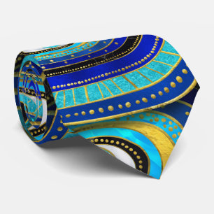 Cravate Motif de Evil Eye Amulet