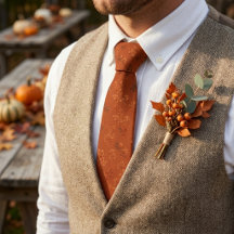 Motif de feuille orange rustique chaud