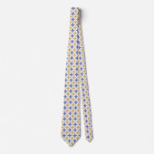 Cravate Motif de fleurs (Devant)