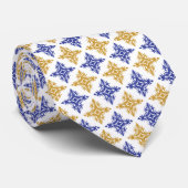Cravate Motif de fleurs (Roulé)