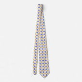 Cravate Motif de fleurs (Dos)