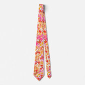Cravate Motif de fleurs mignonnes pour filles (Devant)