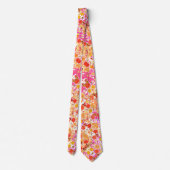 Cravate Motif de fleurs mignonnes pour filles (Dos)