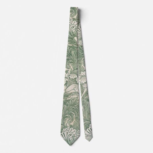 Cravate Motif de fleurs, William Morris (Devant)