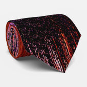 Cravate Motif de fond coloré (Roulé)