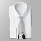 Cravate Motif de football (Attaché)