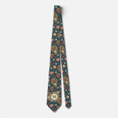 Cravate Motif de fraise Paisley (Devant)