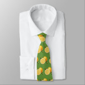 Cravate Motif de fruits au citron carrelé (Attaché)
