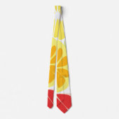 Cravate Motif de fruits d'agrumes (Dos)
