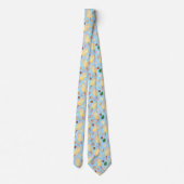 Cravate motif de glace cool carrelée (Dos)