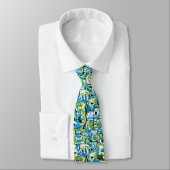 Cravate motif de graffiti cool (Attaché)
