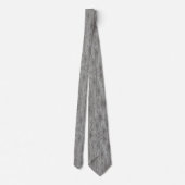 Cravate Motif de grain de bois rustique (Dos)