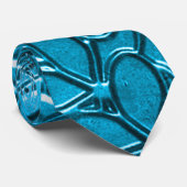 Cravate Motif de grappes florales florales florales de fle (Roulé)