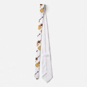 Cravate Motif de guitare acoustique (Dos)