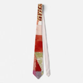 Cravate Motif de Hammamet par Paul Klee, Art Abstrait (Devant)