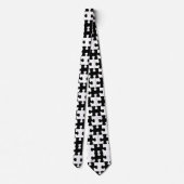 Cravate Motif de Jigsaw (Dos)