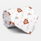 Cravate Motif de la nativité (Roulé)