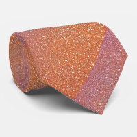 Motif de la Parties scintillant rose orange de cor