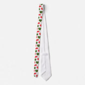 Cravate Motif de la pastèque rouge (Dos)