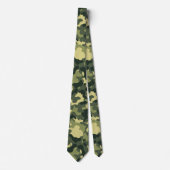 Cravate Motif de l'armée Green Camo (Devant)