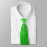 Cravate Motif de maillage géométrique vert clair<br><div class="desc">Convient Accessoires cravates hommes avec design géométrique moderne. Elégant et cool treillis géométrique maillage avec dégradé vert clair pour lui.</div>