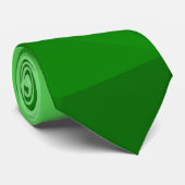 Cravate Motif de maille géométrique à dégradé vert clair (Roulé)