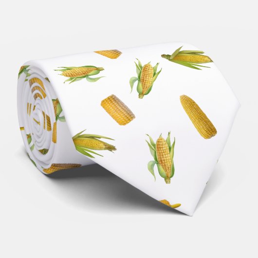 Cravate Motif de maïs (Roulé)