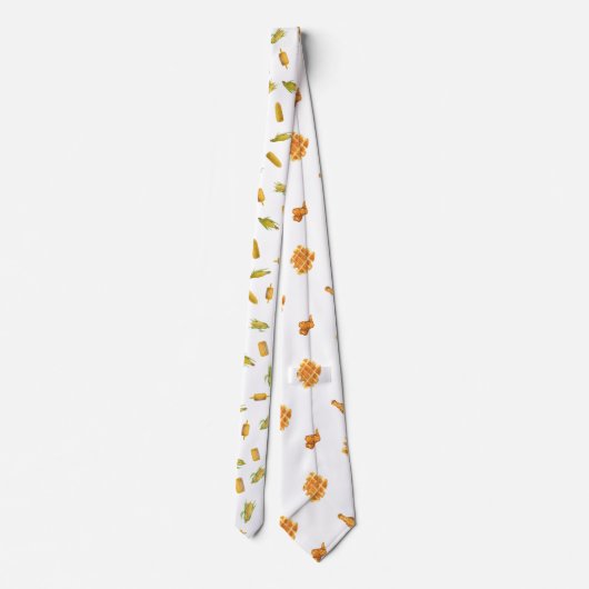 Cravate Motif de maïs (Dos)
